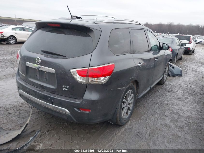 2014 NISSAN PATHFINDER SV - 5N1AR2MM6EC735411