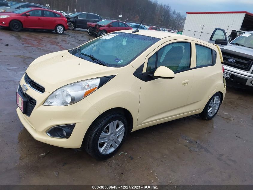 2014 CHEVROLET SPARK 1LT - KL8CD6S90EC521184