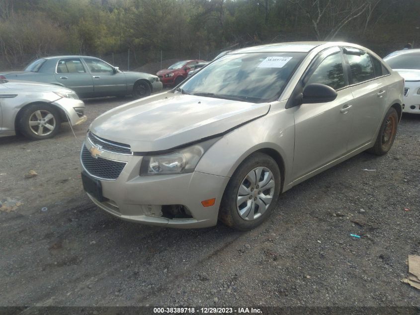 2013 CHEVROLET CRUZE LS AUTO - 1G1PA5SH1D7286751
