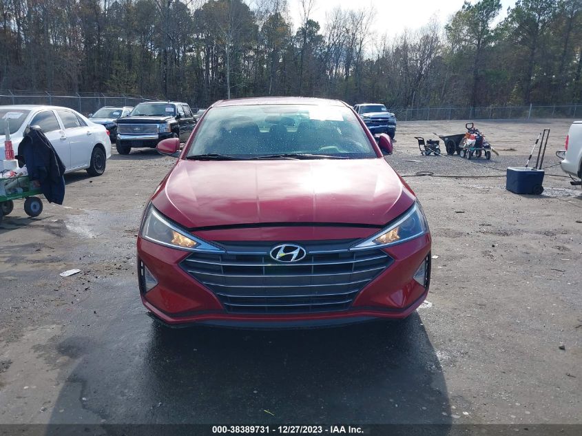 2019 HYUNDAI ELANTRA SE - KMHD74LF0KU805119