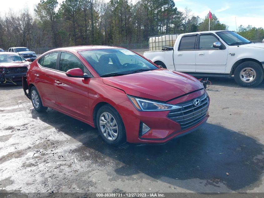 2019 HYUNDAI ELANTRA SE - KMHD74LF0KU805119