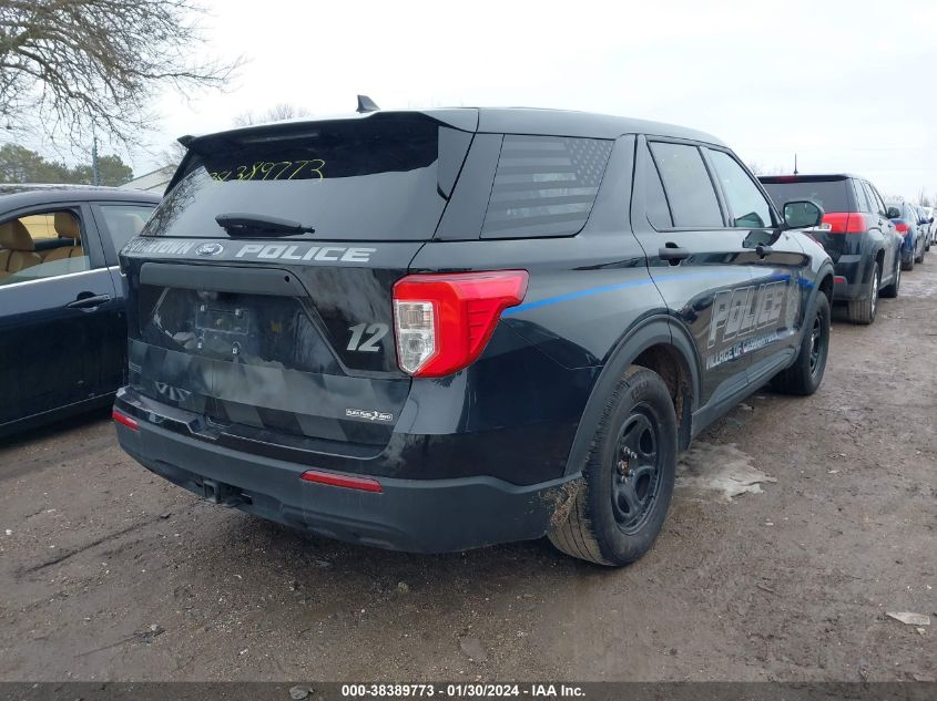 2021 FORD POLICE INTERCEPTOR UTILITY - 1FM5K8AB2MGB24455