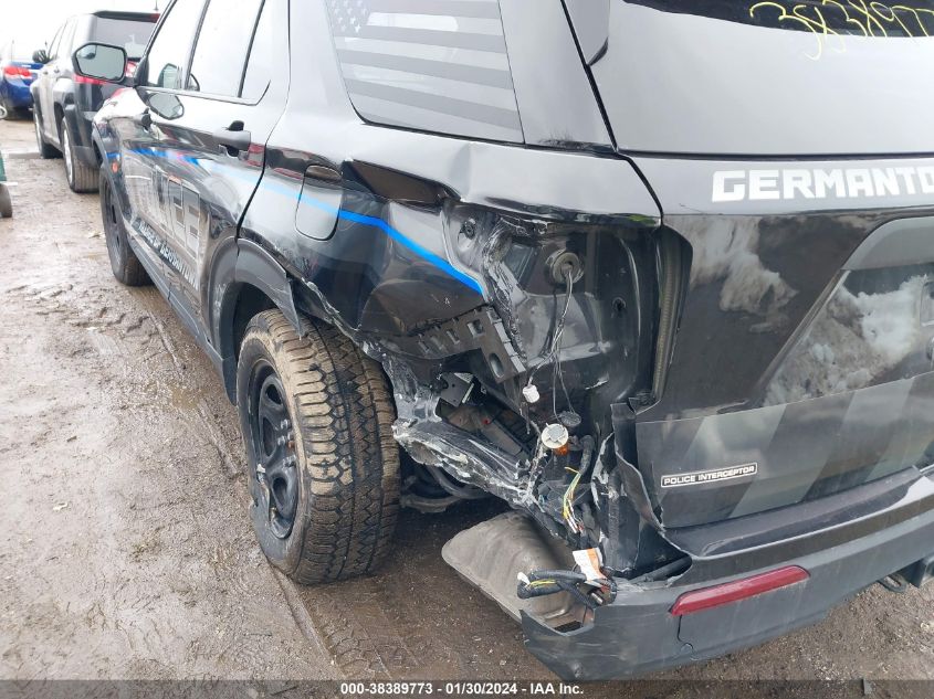 2021 FORD POLICE INTERCEPTOR UTILITY - 1FM5K8AB2MGB24455