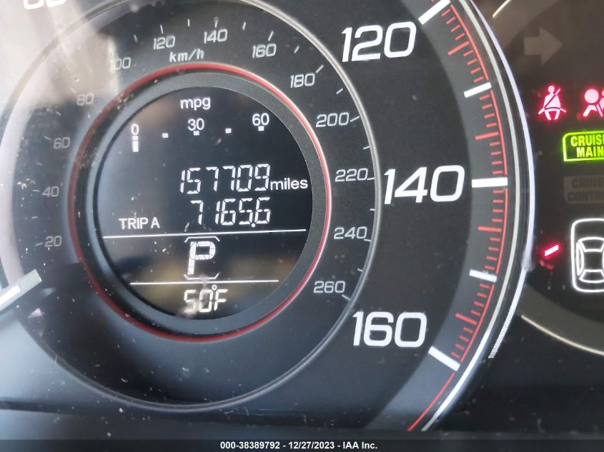 2013 HONDA ACCORD EXL - 1HGCT2B88DA013096