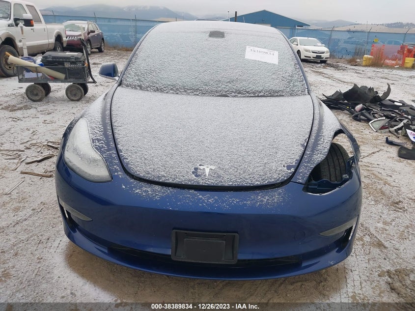 VIN 5YJ3E1EB9KF392138 2019 TESLA MODEL 3