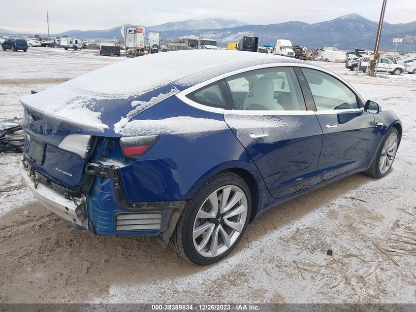 VIN 5YJ3E1EB9KF392138 2019 TESLA MODEL 3