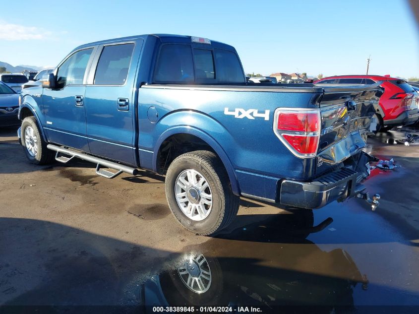 2014 FORD F-150 LARIAT - 1FTFW1ET7EKE23395