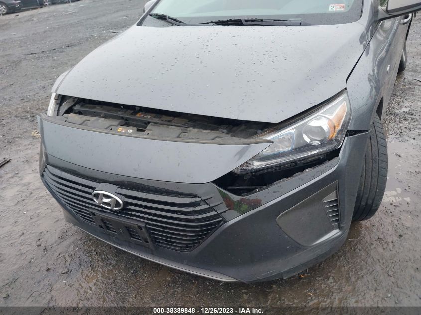 2019 HYUNDAI IONIQ HYBRID BLUE - KMHC65LC4KU165796
