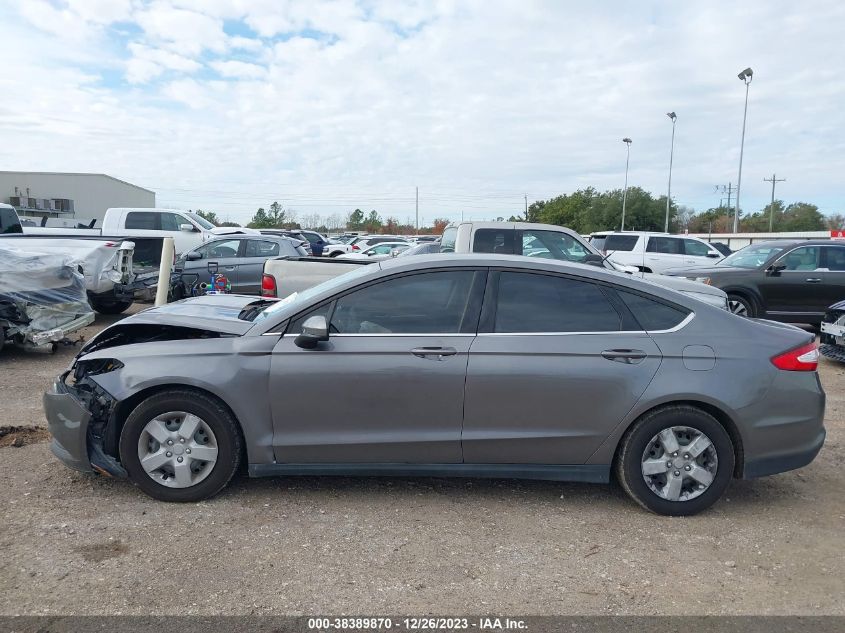 2014 FORD FUSION S - 3FA6P0G77ER328781