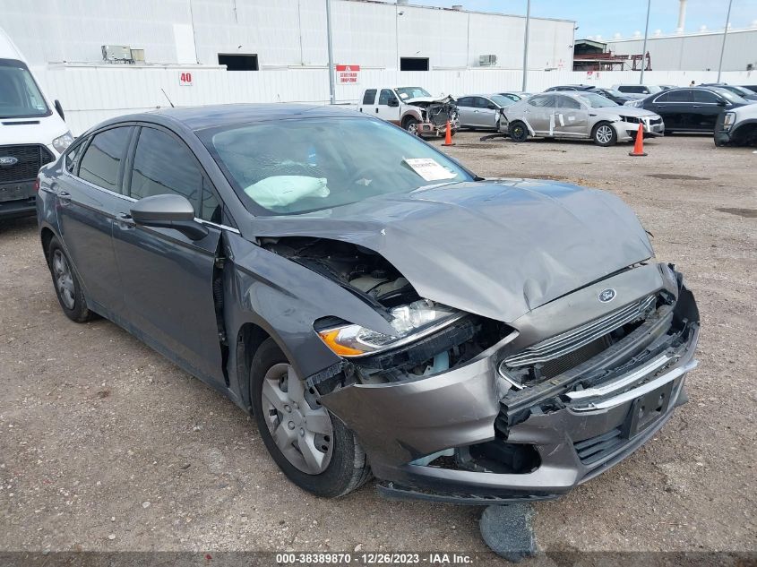 2014 FORD FUSION S - 3FA6P0G77ER328781