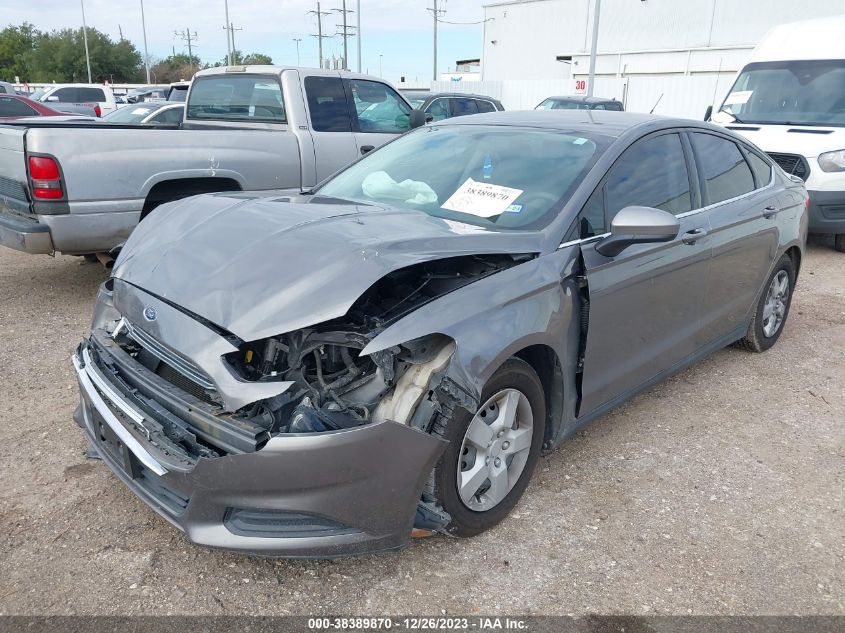 2014 FORD FUSION S - 3FA6P0G77ER328781