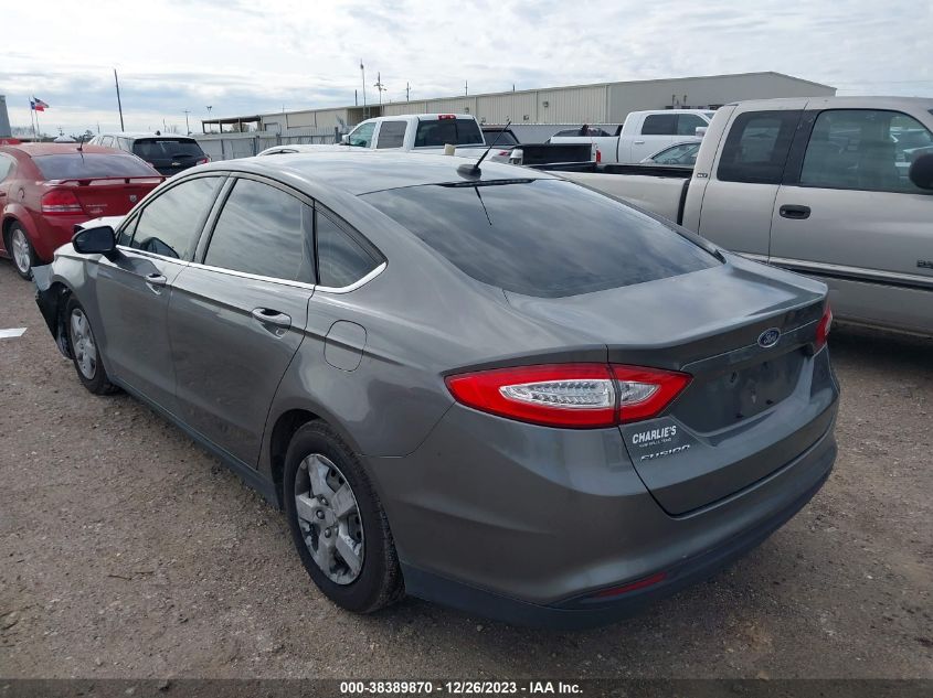 2014 FORD FUSION S - 3FA6P0G77ER328781