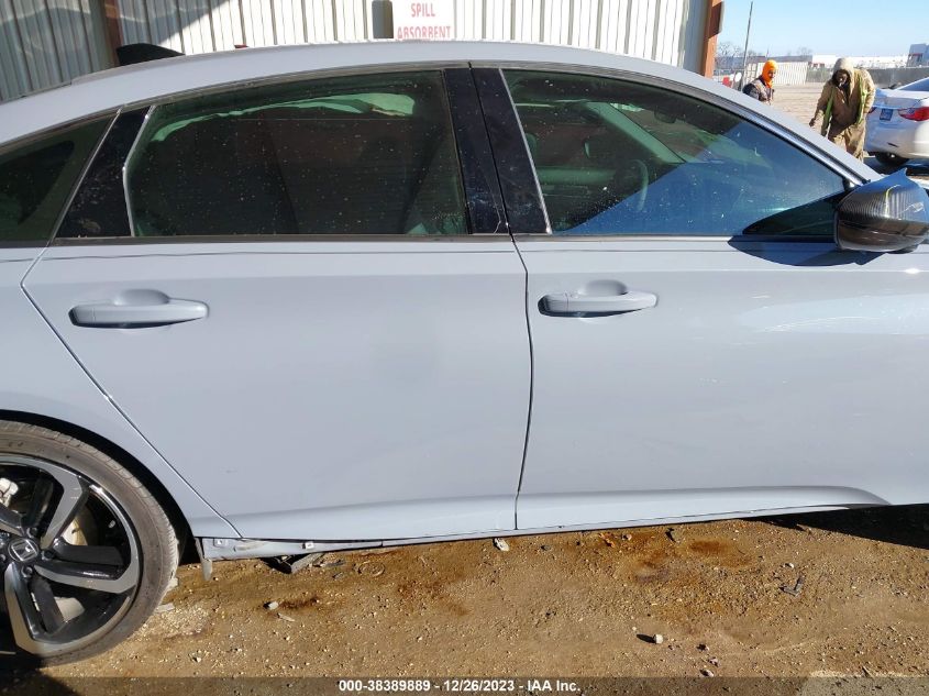 2022 HONDA ACCORD SPORT - 1HGCV1F39NA104236