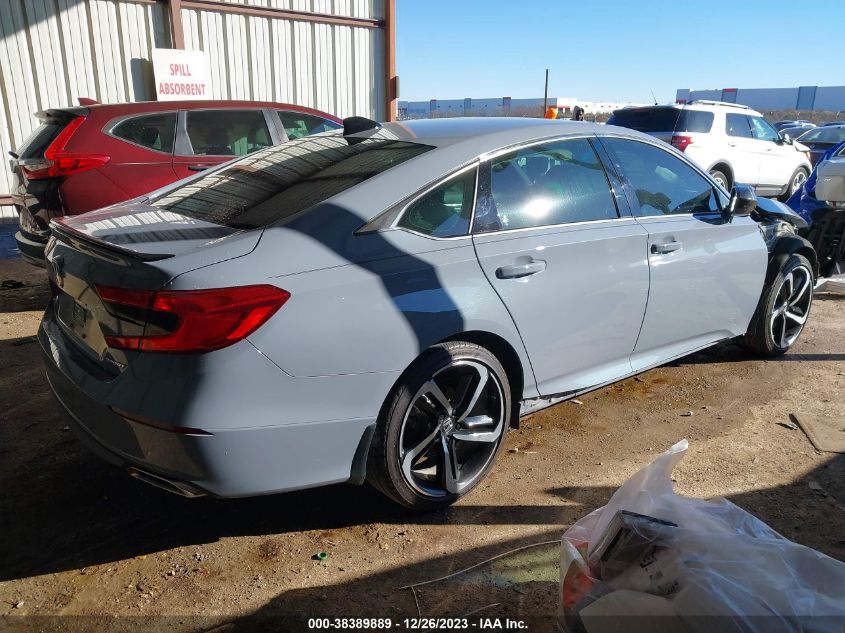 2022 HONDA ACCORD SPORT - 1HGCV1F39NA104236