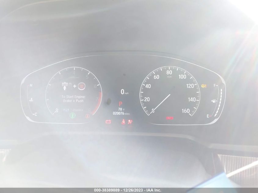 2022 HONDA ACCORD SPORT - 1HGCV1F39NA104236