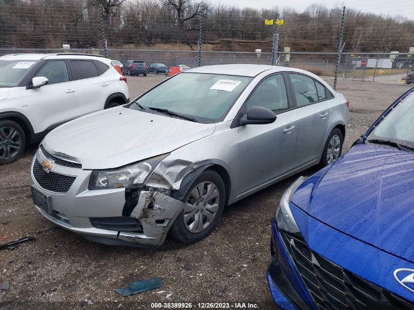 2014 CHEVROLET CRUZE LS - 1G1PA5SH4E7286521