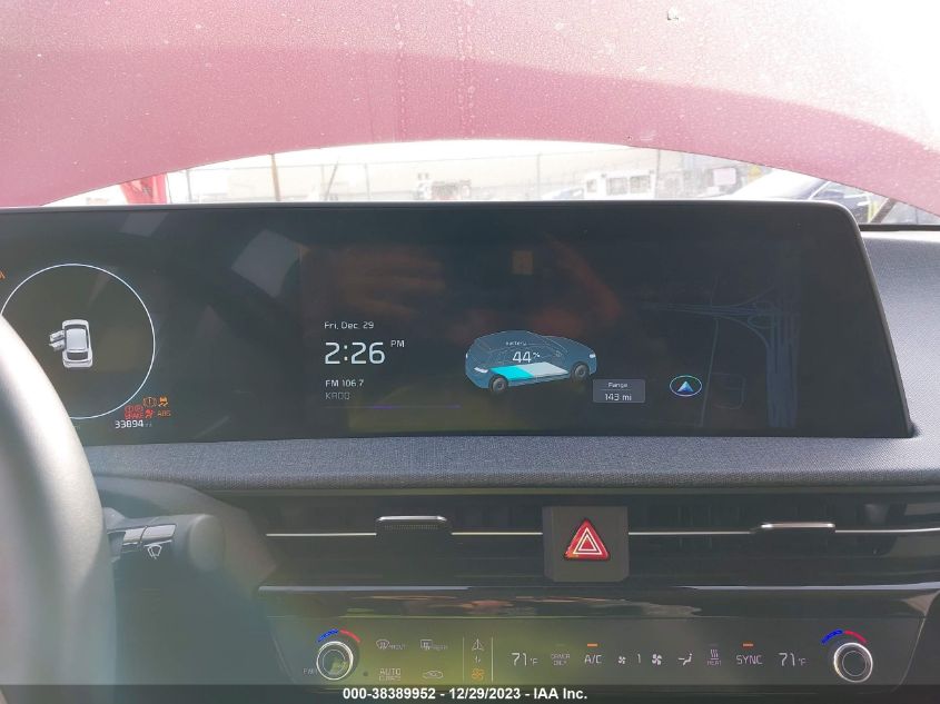 2022 KIA EV6 LIGHT/WIND/GT LINE - KNDC34LA5N5071088
