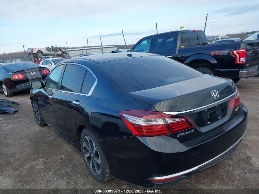 2017 HONDA ACCORD EX - 1HGCR2F72HA175585