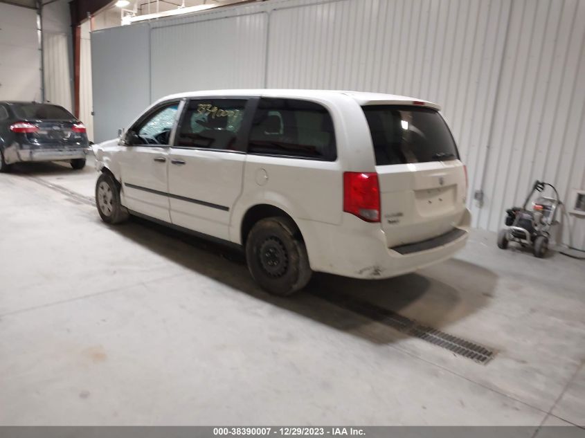 2013 RAM CARGO TRADESMAN 2C4RRGAG1DR608557