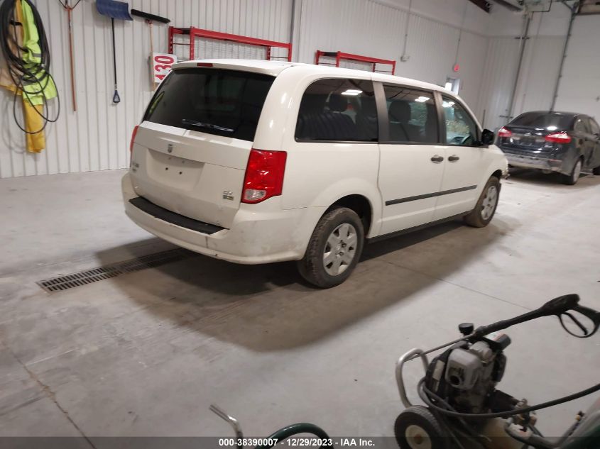 2013 RAM CARGO TRADESMAN 2C4RRGAG1DR608557
