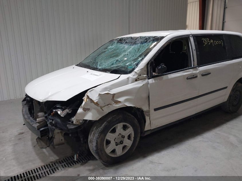 2013 RAM CARGO TRADESMAN 2C4RRGAG1DR608557