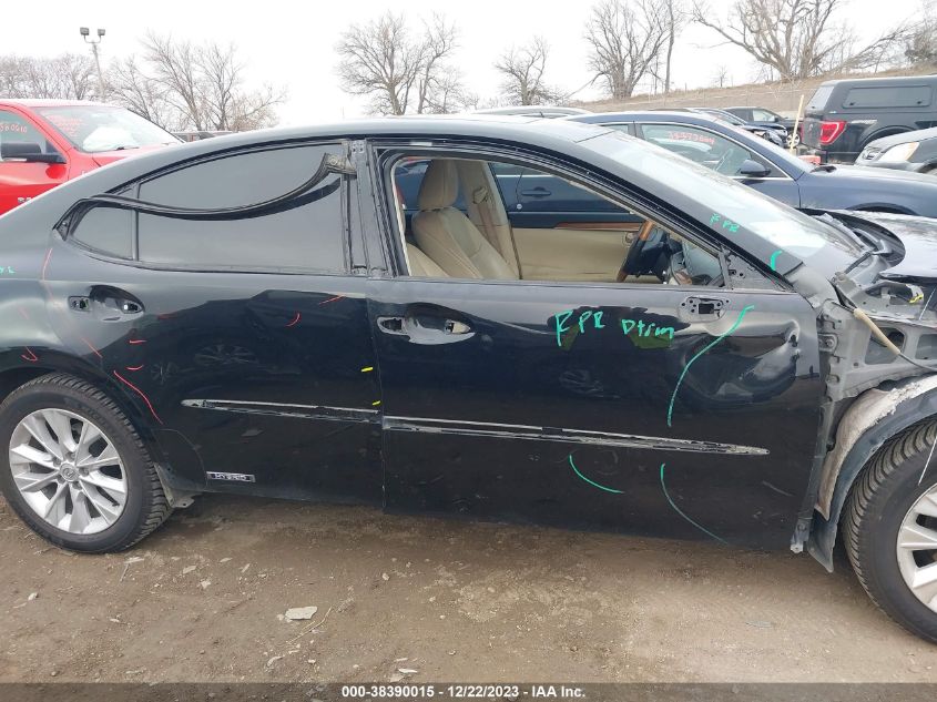 2013 LEXUS ES 300H - JTHBW1GGXD2036402