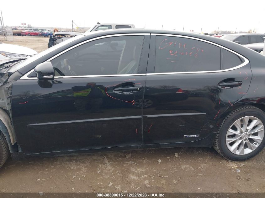 2013 LEXUS ES 300H - JTHBW1GGXD2036402