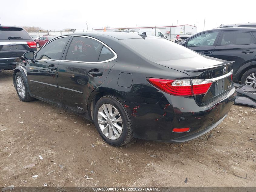 2013 LEXUS ES 300H - JTHBW1GGXD2036402