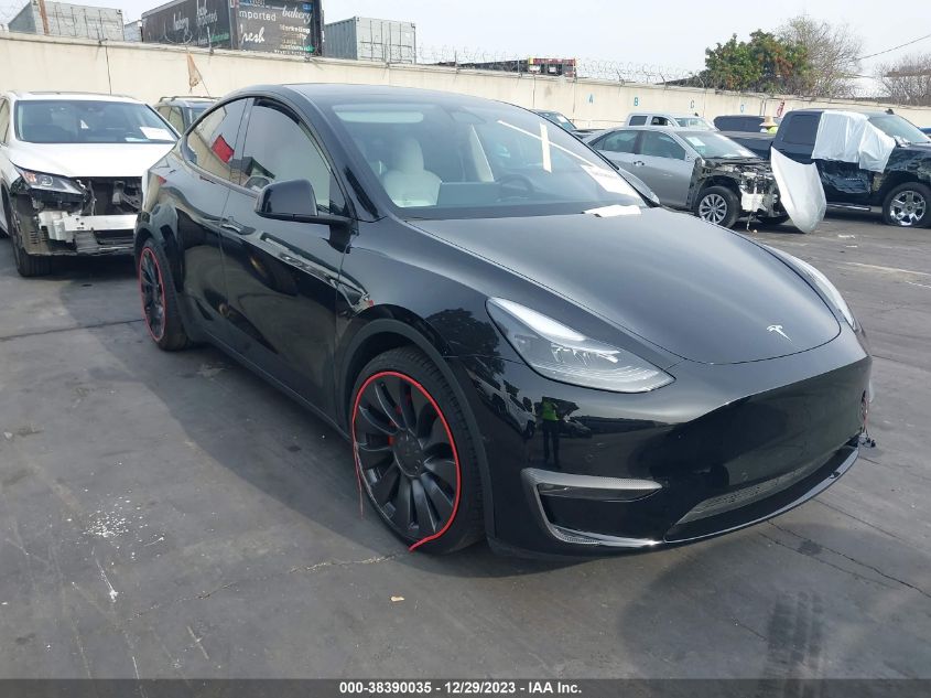 2022 TESLA MODEL Y PERFORMANCE DUAL MOTOR ALL-WHEEL DRIVE - 7SAYGDEF1NF487563