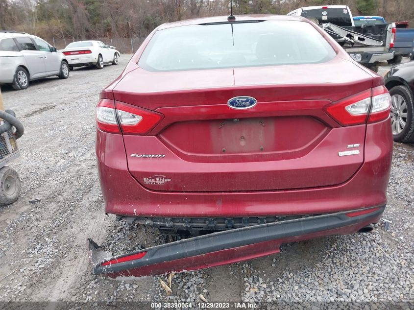 2015 FORD FUSION SE - 3FA6P0HD6FR262813