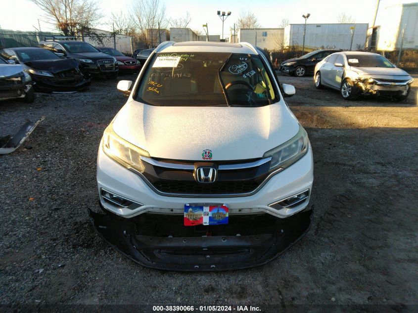 2015 HONDA CR-V EXL - 5J6RM4H76FL014328