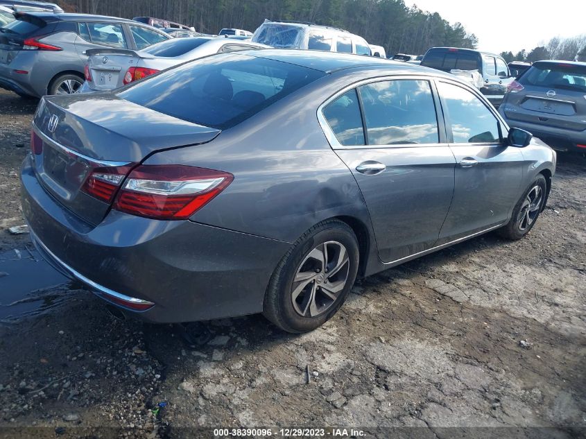 2016 HONDA ACCORD LX - 1HGCR2F31GA155310