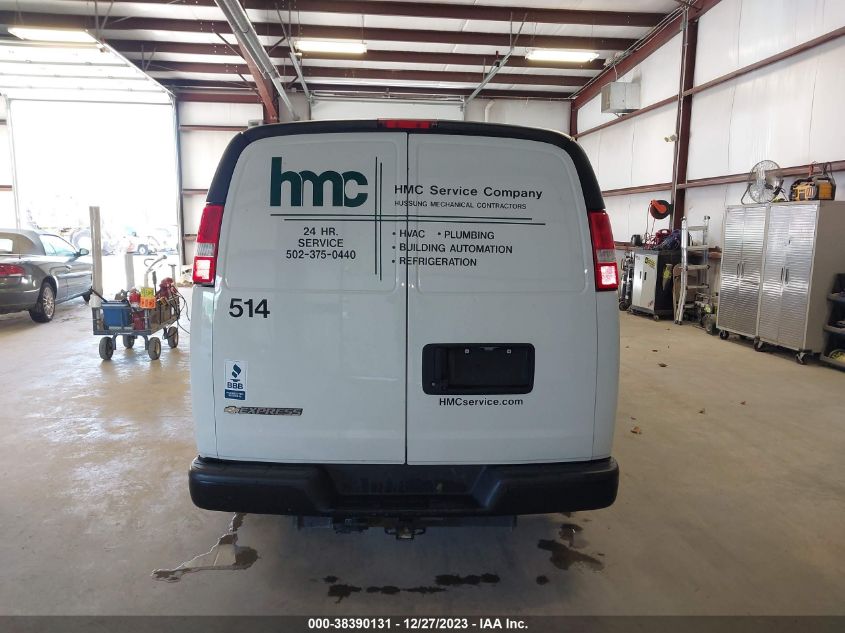 2020 CHEVROLET EXPRESS CARGO RWD 2500 REGULAR WHEELBASE WT - 1GCWGAFP2L1273293