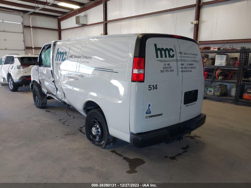 2020 CHEVROLET EXPRESS CARGO RWD 2500 REGULAR WHEELBASE WT - 1GCWGAFP2L1273293
