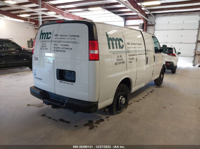 2020 CHEVROLET EXPRESS CARGO RWD 2500 REGULAR WHEELBASE WT - 1GCWGAFP2L1273293