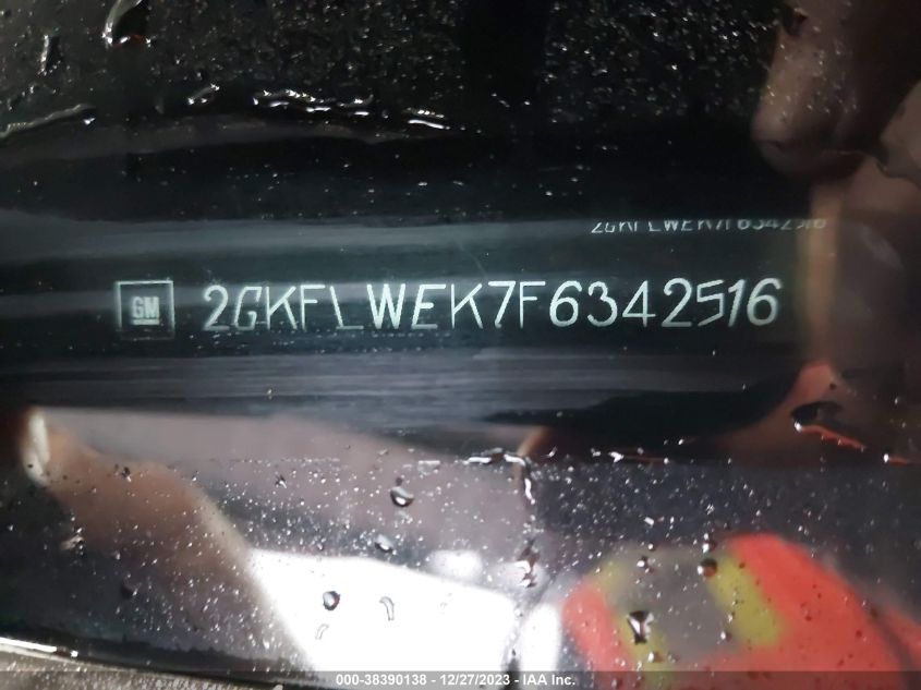 2015 GMC TERRAIN SLE-2 - 2GKFLWEK7F6342516