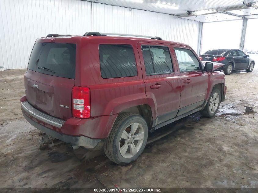 2014 JEEP PATRIOT LIMITED - 1C4NJRCB1ED928226