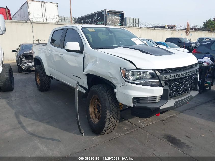 2022 CHEVROLET COLORADO 4WD  SHORT BOX ZR2 - 1GCGTEEN4N1188496