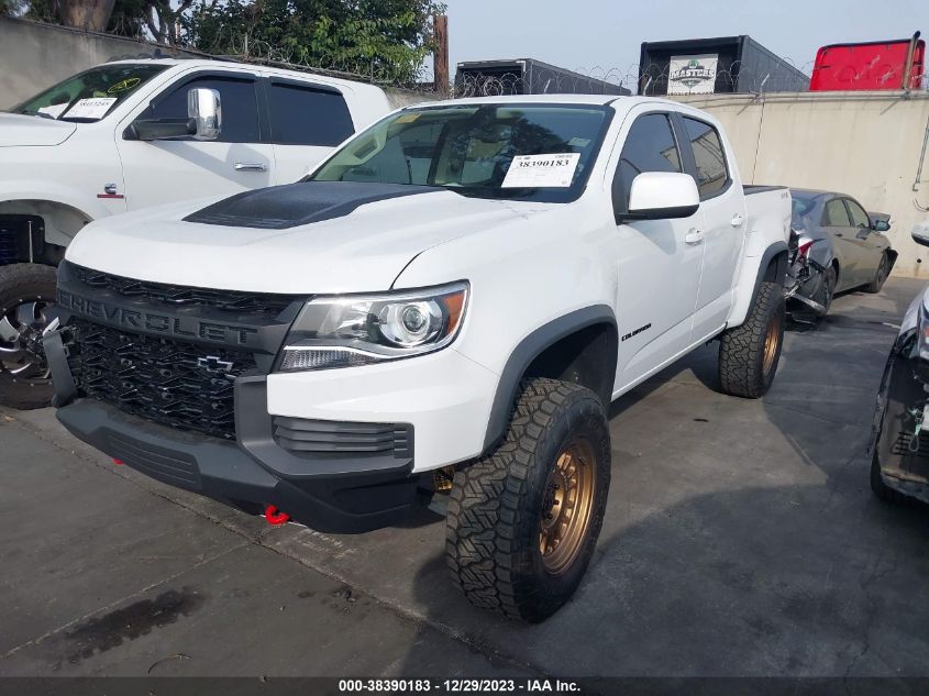 2022 CHEVROLET COLORADO 4WD  SHORT BOX ZR2 - 1GCGTEEN4N1188496