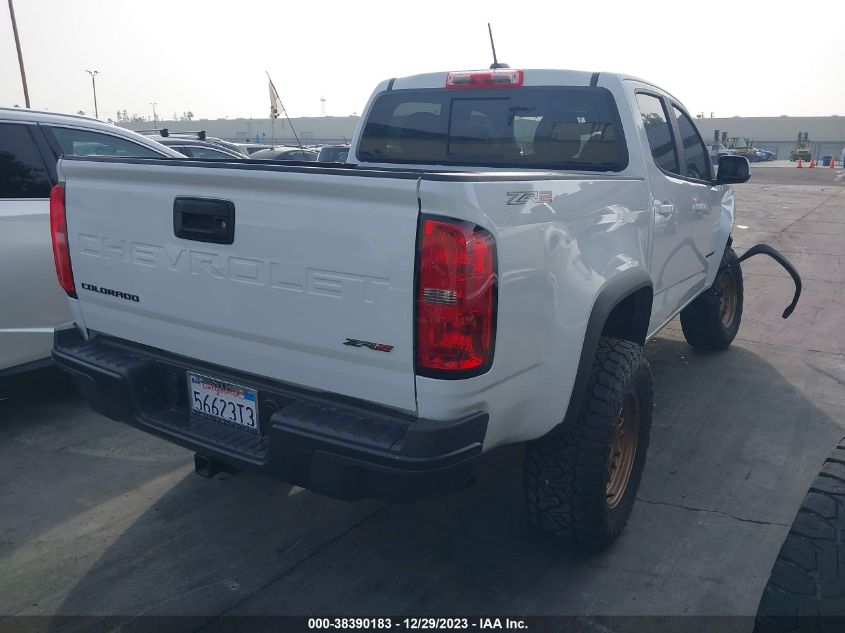 2022 CHEVROLET COLORADO 4WD  SHORT BOX ZR2 - 1GCGTEEN4N1188496