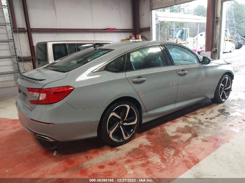 2022 HONDA ACCORD SPORT - 1HGCV1F35NA005834