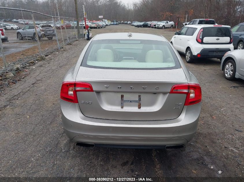 2015 VOLVO S60 T5 PREMIER - YV1612TK7F1345975
