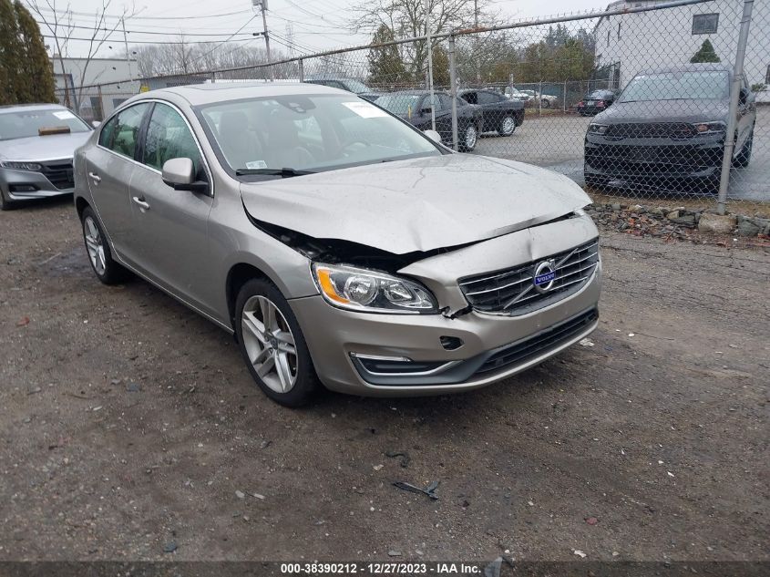 2015 VOLVO S60 T5 PREMIER - YV1612TK7F1345975