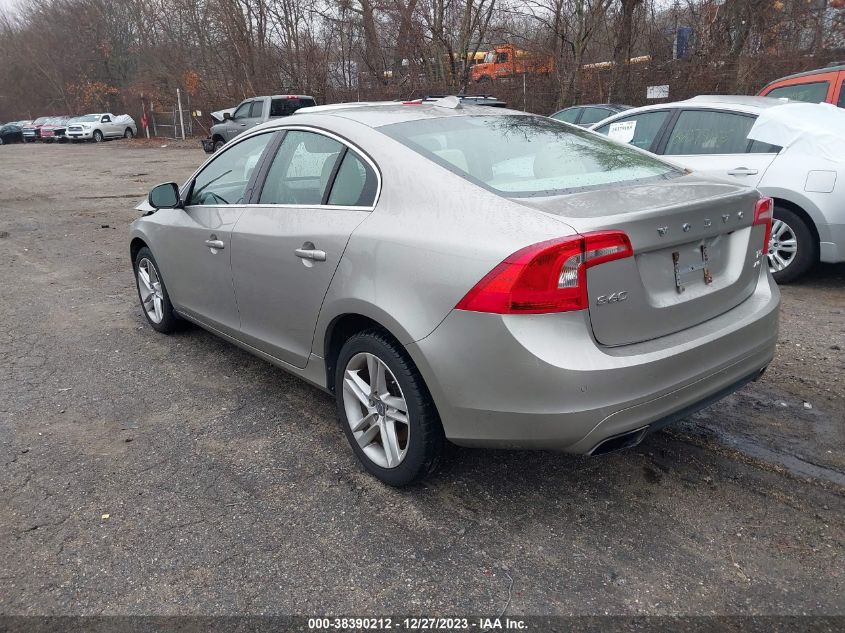 2015 VOLVO S60 T5 PREMIER - YV1612TK7F1345975