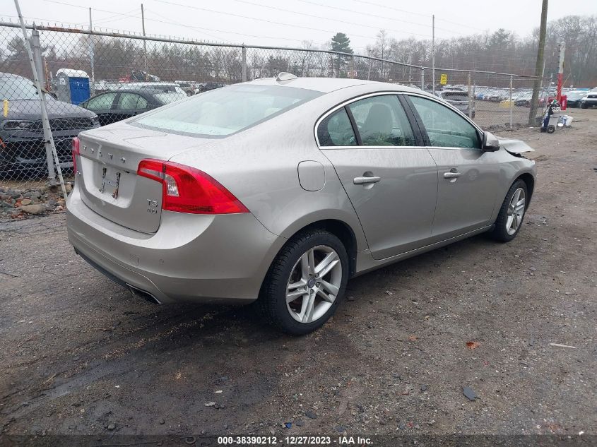 2015 VOLVO S60 T5 PREMIER - YV1612TK7F1345975