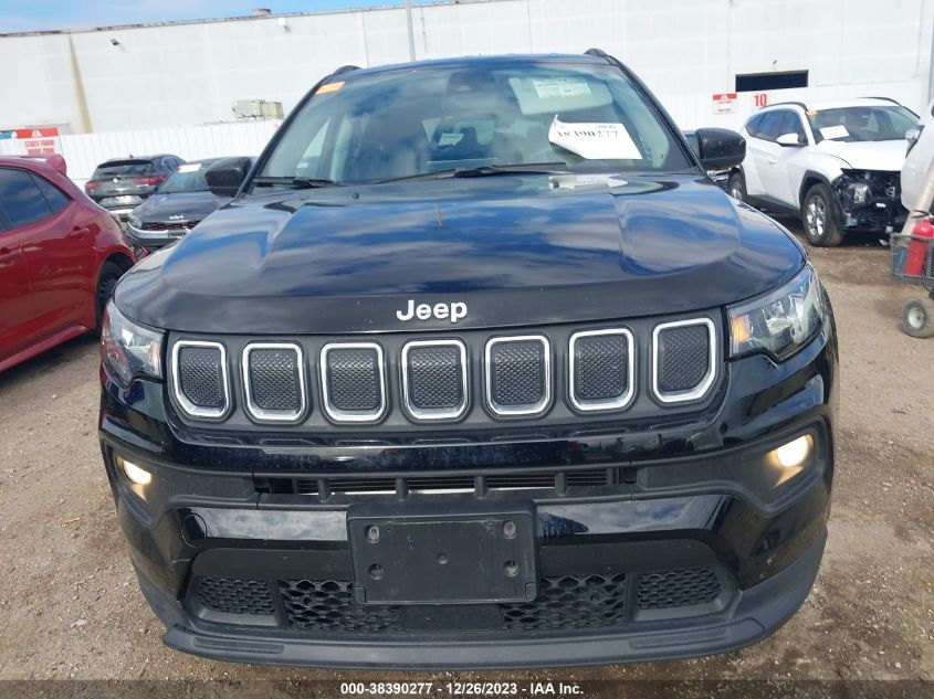 2022 JEEP COMPASS LATITUDE - 3C4NJCBB7NT204758