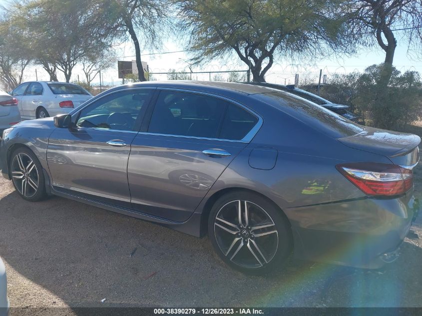 2016 HONDA ACCORD SPORT - 1HGCR2F5XGA184998
