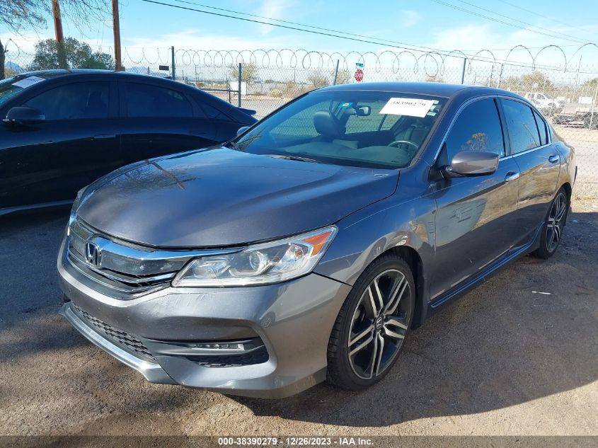 2016 HONDA ACCORD SPORT - 1HGCR2F5XGA184998