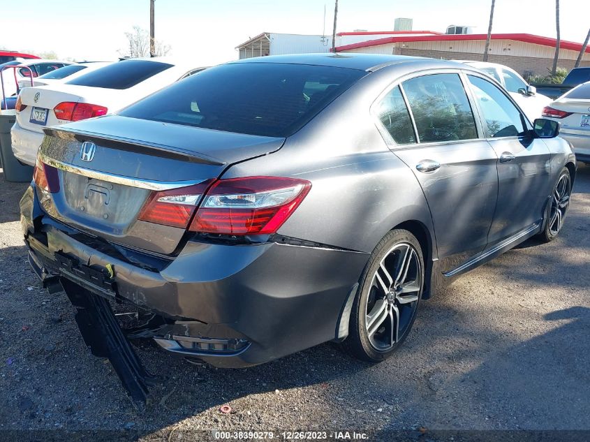 2016 HONDA ACCORD SPORT - 1HGCR2F5XGA184998