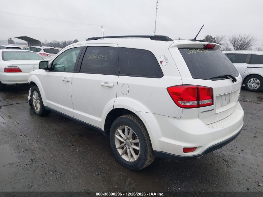 2017 DODGE JOURNEY SXT - 3C4PDCBG8HT531993
